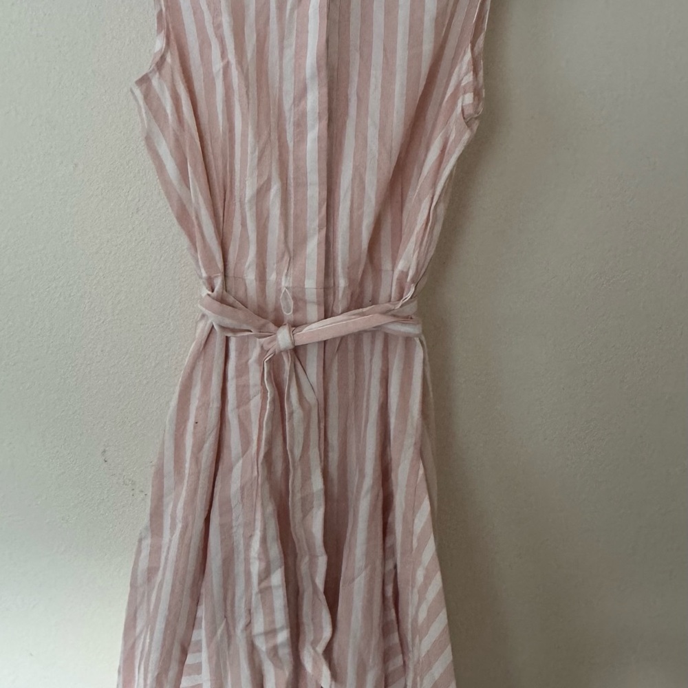 Calvin Klein Pink Striped Dress